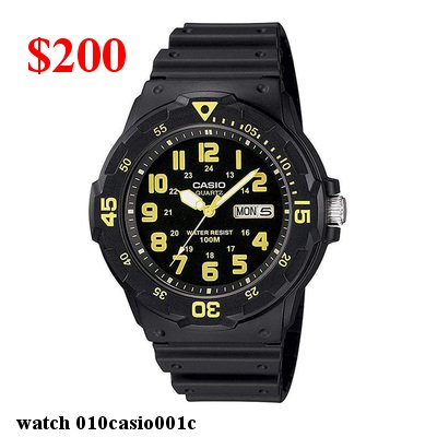 19 watch casio 001c